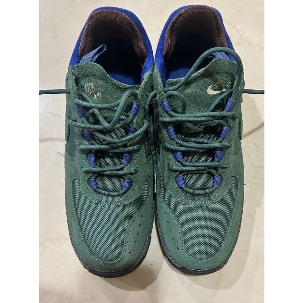 Nike Air Force 1 Wild Fir Green Suede Women's Size 8 FB2348-300 Running Shoes - Picture 2 of 8